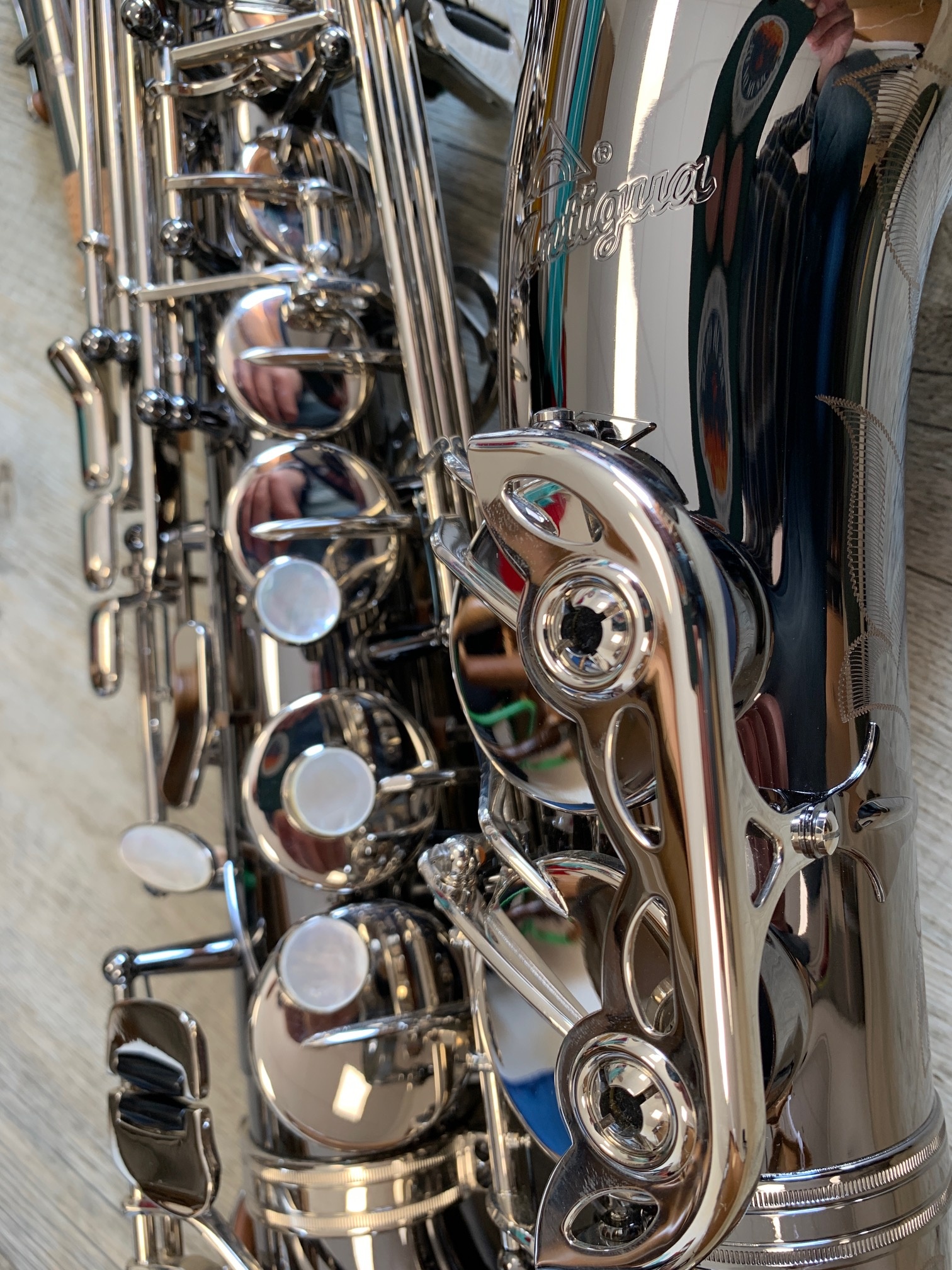 Saxophone Alto Antigua noir gravé antigua noir 2500 6