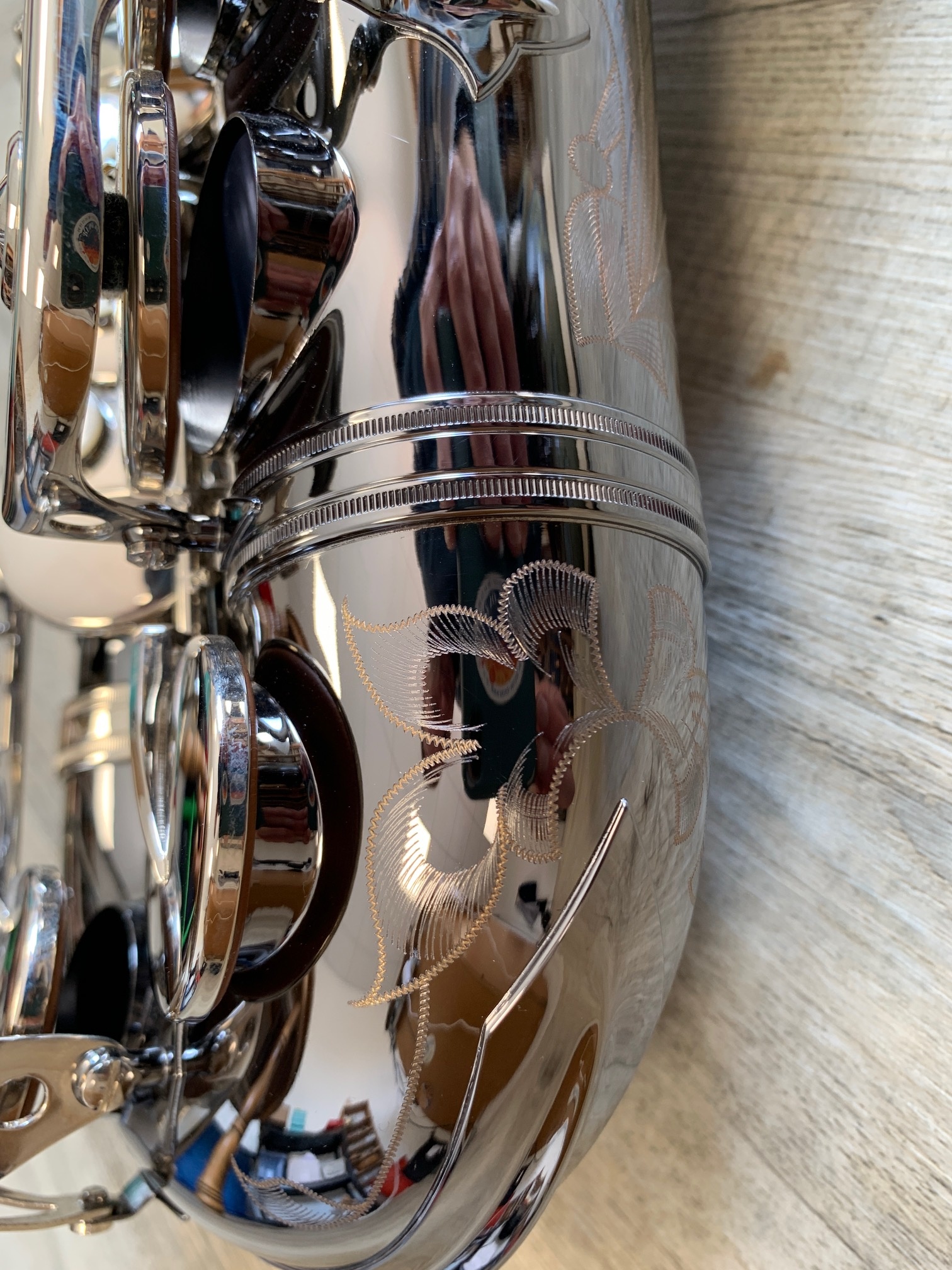 Saxophone Alto Antigua noir gravé antigua noir 2500 7