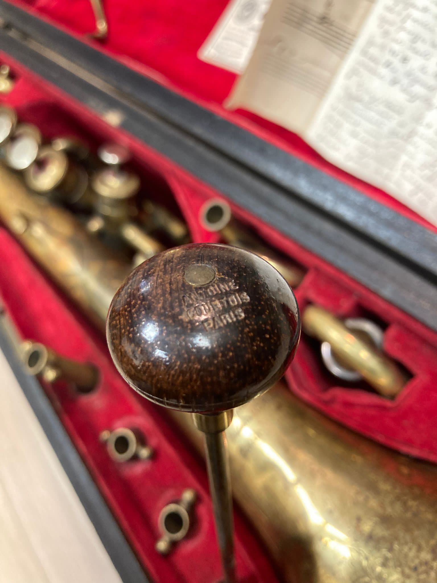 Bugle Antoine Courtois 4 pistons Système Arban bugle arban6
