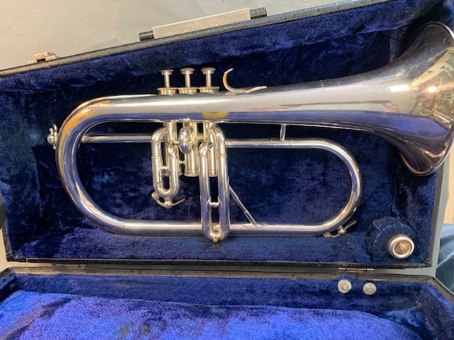 Bugle Sib Courtois argenté bugle courtois argente 5
