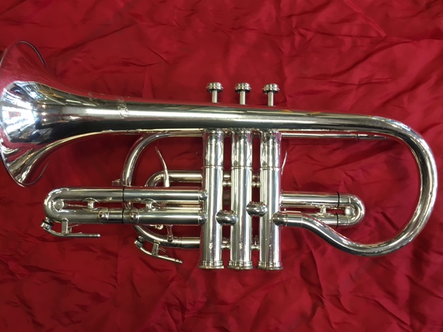 Cornet Sib Besson argenté cornet besson trigger 2