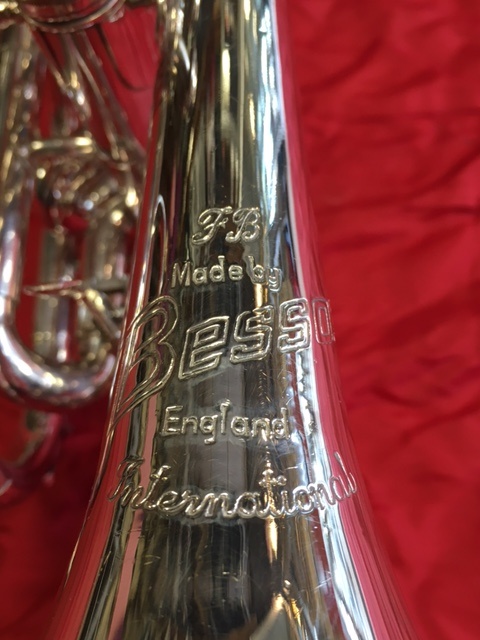 Cornet Sib Besson argenté cornet besson trigger 4