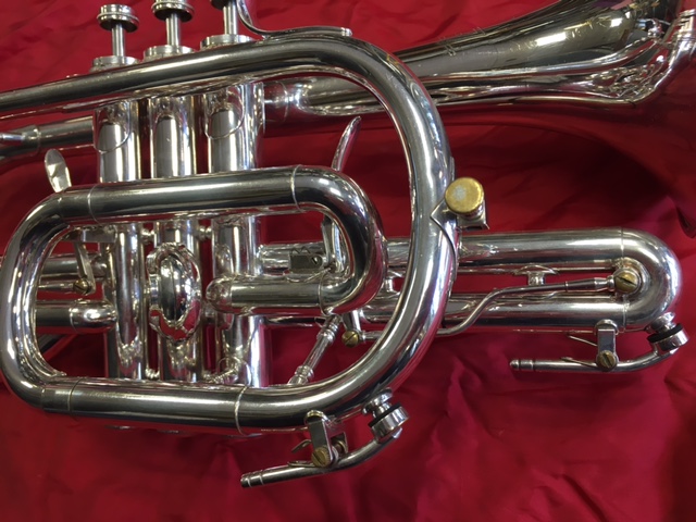 Cornet Sib Besson argenté cornet besson trigger 5