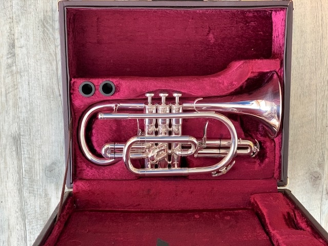 Cornet Sib Besson Sovereign argenté trigger img 9447 725055548