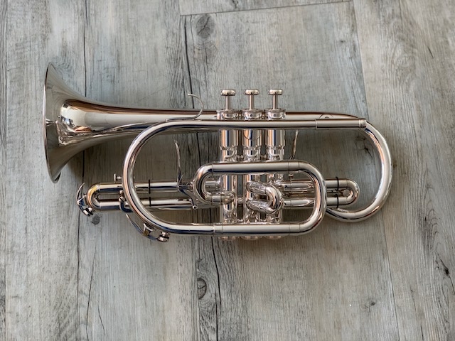 Cornet Sib Besson Sovereign argenté trigger img 9449 709439023