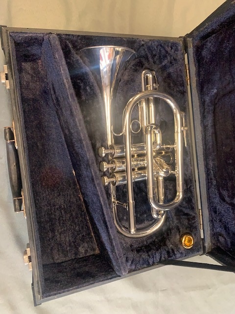 Cornet Besson argenté sib Sovereign sovereign cornet bessson 2