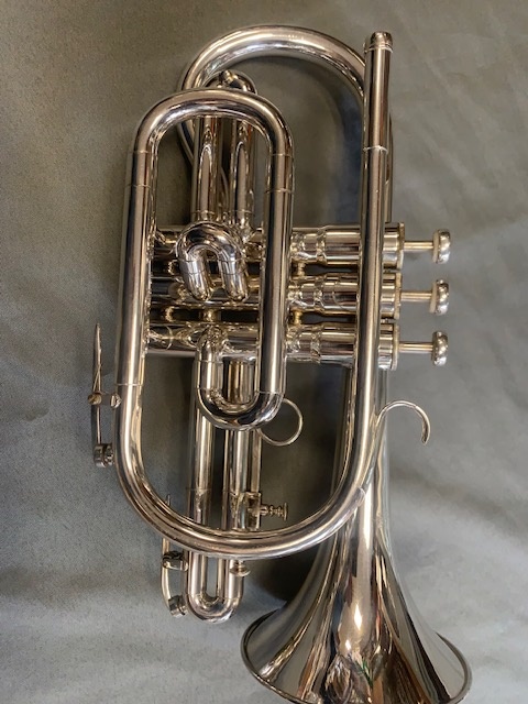 Cornet Besson argenté sib Sovereign sovereign cornet bessson 3