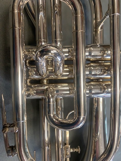 Cornet Besson argenté sib Sovereign sovereign cornet bessson 4