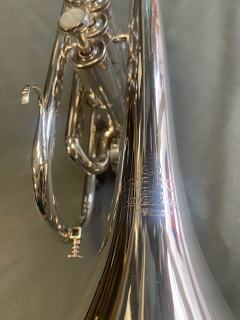 Cornet Besson argenté sib Sovereign sovereign cornet bessson 5